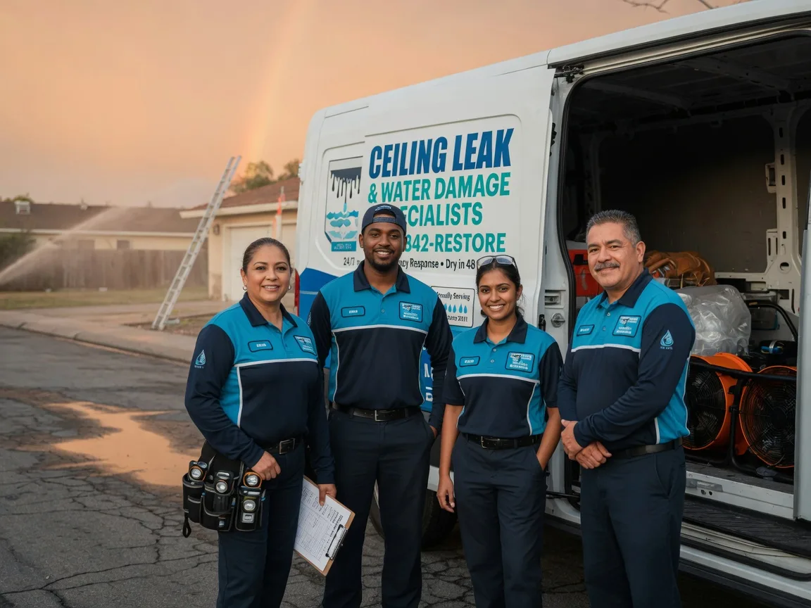 Ceiling Leak Cleanup company in Pharr, TX